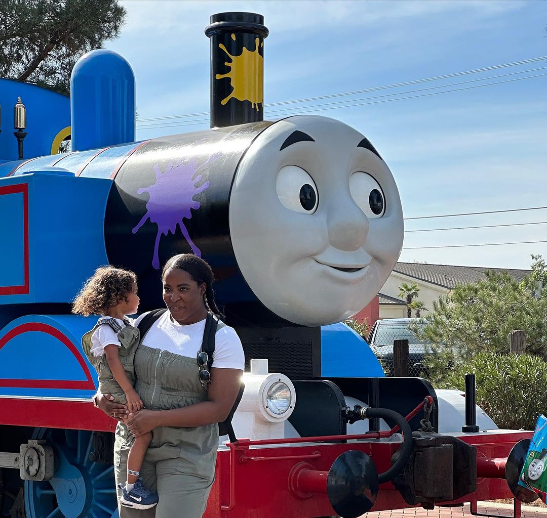 Day out with store thomas the train